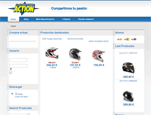 Tablet Screenshot of moto-action.com